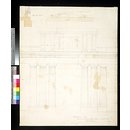 Elevation of Center of the Guard House and North Screen, Buckingham Palace (Drawing)