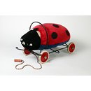 Pull along ladybird riding toy