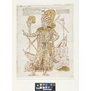 Woodcut - True Likeness of the beheaded Turkish officer Ali Bassa [Pasha]