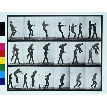 Photograph - Jumping over Boy's Back (Leap-frog); Animal Locomotion Photograph - Jumping over Boy's Back (Leap-frog); Animal Locomotion