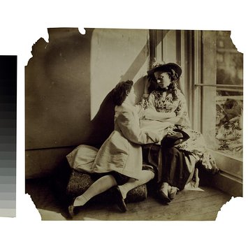 Photograph - Clementina and Isabella Grace Maude, 5 Princes Gardens; Photographic Study
