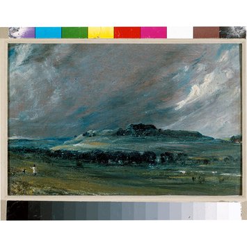 Oil painting - Old Sarum