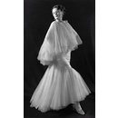 Evening dress and cape Evening dress and cape