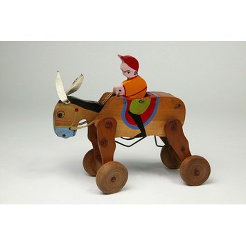 Mechanical horse and rider Mechanical horse and rider