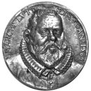 Markus Lutz of Vienna and his wife Katharina (Medal)