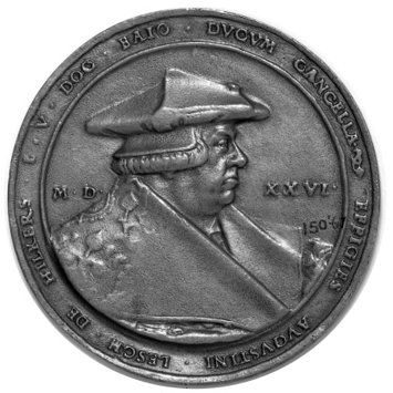 Medal - Augustin Loesch, Chancellor of the Duchy of Bavaria