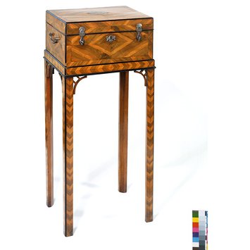 Dressing-case and stand