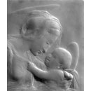 Relief - Virgin and child