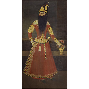 Oil painting - Portrait of Fath 'Ali Shah