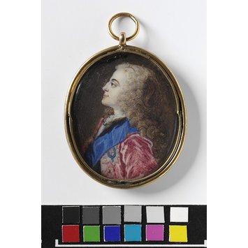 Portrait miniature - King George II Portrait miniature - King George II