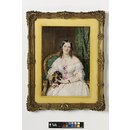Miniature - Portrait miniature of Mrs Bacon Miniature - Portrait miniature of Mrs Bacon