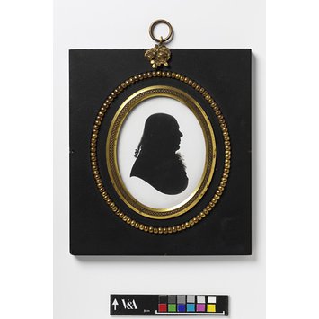 Portrait miniature - Portrait of William Bray, the Surrey antiquarian Portrait miniature - Portrait of William Bray, the Surrey antiquarian
