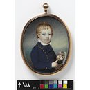 Portrait of the son of a purser in the East India Company's service (Portrait miniature)