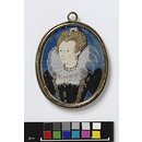 An Unknown Woman (Portrait miniature)
