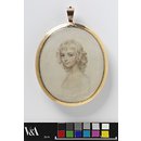 Miniature - Portrait of a young girl Miniature - Portrait of a young girl
