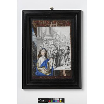 Portrait miniature - Self-portrait of Joseph Werner Portrait miniature - Self-portrait of Joseph Werner