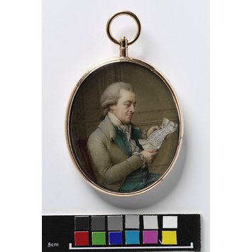 Miniature - Portrait of the Dutch Governor of Trincomalee