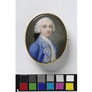 Enamel miniature - Portrait of an unknown man Enamel miniature - Portrait of an unknown man