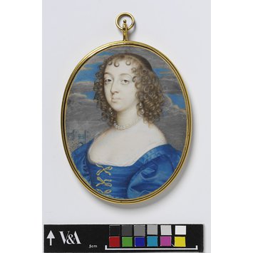 Portrait miniature - Catherine Howard, Lady d'Aubigny, and later Lady Newburgh