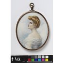 Miniature - Portrait of Mrs Jean Elizabeth MccGwire, née Adair Miniature - Portrait of Mrs Jean Elizabeth MccGwire, née Adair