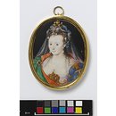 An Unknown Woman in masque costume (Portrait miniature) An Unknown Woman in masque costume (Portrait miniature)