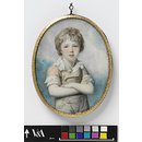 Unknown boy, perhaps Sir Frederick Augustus D'Este (1794-1848) (Portrait miniature)