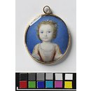 Miniature - Portrait of an unknown girl, aged about 4