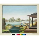 Painting - Transport of tea by river