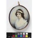 Miniature - Portrait of an unknown woman