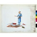 A Street conjuror (Painting)