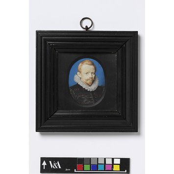 Miniature - Portrait of an unknown man, formely called Sir Francis Drake