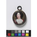 Portrait of Hortense Mancini (1646-1699), Duchesse de Mazarin (Enamel miniature) Portrait of Hortense Mancini (1646-1699), Duchesse de Mazarin (Enamel miniature)