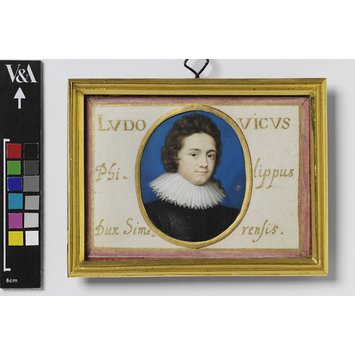 Portrait miniature - Ludwig Philipp, Duke of Simmern