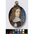 Miniature - Sir Samuel Morland, Bart Miniature - Sir Samuel Morland, Bart
