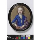Miniature - Portrait of a boy with a dog, said to be Master Weld