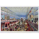 View of the Nave, Great Exhibition 1851, From the American Gallery (Print)