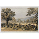View from Kensington Gardens, looking down the King's Road (Print)