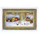 Greetings card - Robin Hood & the Blackbird: a Tale of a Christmas Dinner