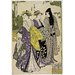 Woodblock print - Komurasaki of the Tama-ya House Woodblock print - Komurasaki of the Tama-ya House