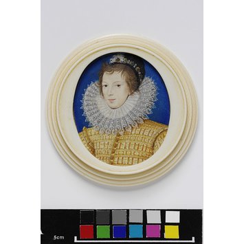Portrait miniature - Portrait miniature of an unknown youth in yellow; Young Man in Yellow with Bonnet and Feather Portrait miniature - Portrait miniature of an unknown youth in yellow; Young Man in Yellow with Bonnet and Feather