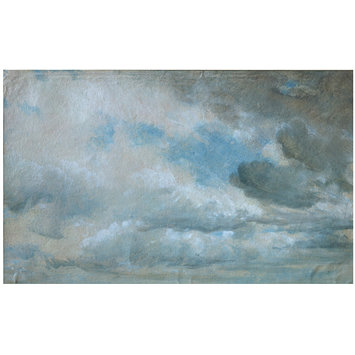 Oil painting - Study of Clouds