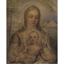 The Virgin and Child in Egypt (Tempera painting)