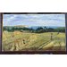 Oil painting - View across Sandown Bay, Isle of Wight