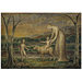 Tempera painting - Our Lady with the Infant Jesus Riding on a Lamb with St John