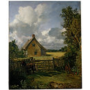 Oil painting - The Cottage in a Cornfield