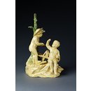 Two infant gardeners (Figure group)