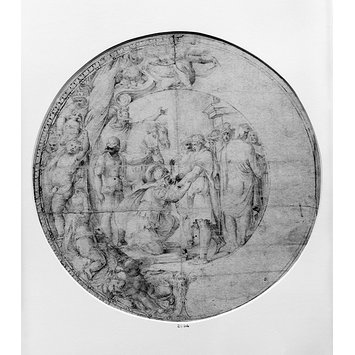 Design - Design for a majolica dish