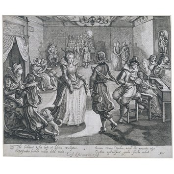 Print - A feast in the house of a rich man Print - A feast in the house of a rich man