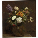 Flowers: Tulips, Camellias, Hyacinths (Oil painting) Flowers: Tulips, Camellias, Hyacinths (Oil painting)