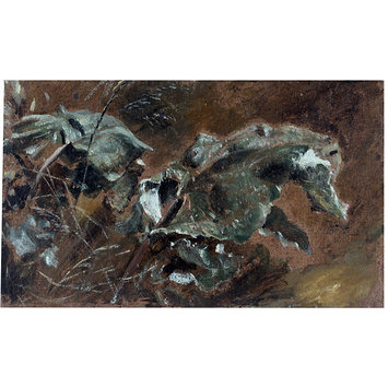 Oil painting - Study of Foliage